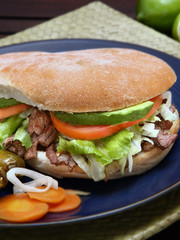 Carne Asada Torta