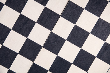 Chess board background.