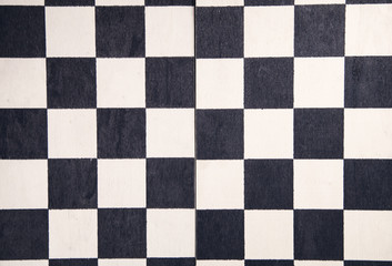 Chess board background.