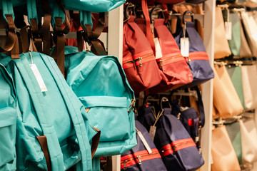 backpacks for sale in store