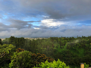 Mauritus seven color lands Chamarell canyon landmark