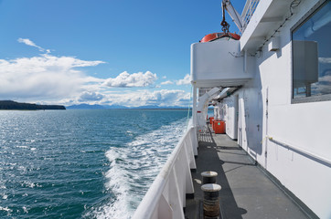 Ferry in Southeast Alaska