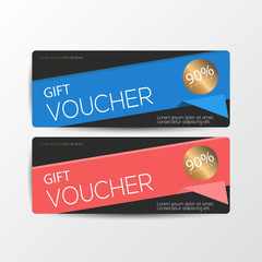 Gift voucher cards