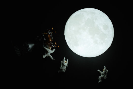 月着陸のイメージ