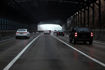 Obraz na płótnie Canvas drive in tunnel