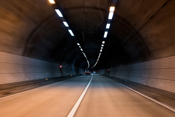 drive in tunnel