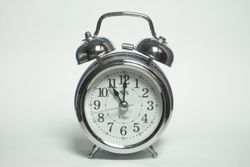 alarm clock isolated on white