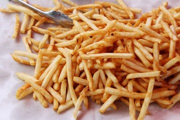 French fries is delicious at street food