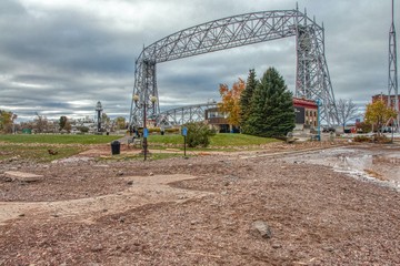 Duluth's Famous Lakewalk is damaged during a Storm and a State of Emergency is declared