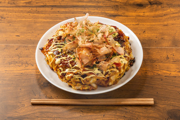 お好み焼き Japanese Traditional Pizza Okonomiyaki