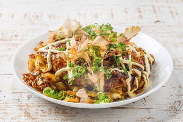 お好み焼き Japanese Traditional Pizza Okonomiyaki