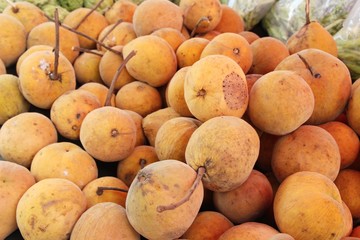 Santon fruit is delicious at street food