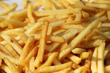 French fries is delicious at street food