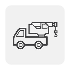 mobile crane icon
