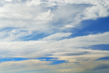 空　雲　夕方　素材