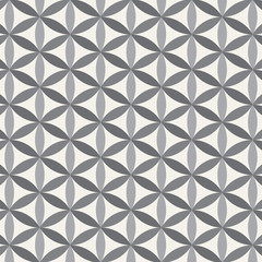 linear vector pattern, repeating abstract flower leaves, gray line of leaf or flower, floral. graphic clean design for fabric, event, wallpaper etc. pattern is on swatches panel