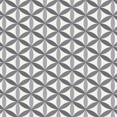 linear vector pattern, repeating abstract flower leaves, gray line of leaf or flower, floral. graphic clean design for fabric, event, wallpaper etc. pattern is on swatches panel
