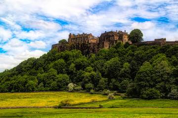 Fototapeta na wymiar View to Stirling Castle