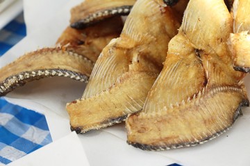 Fried fish is tasty at street food