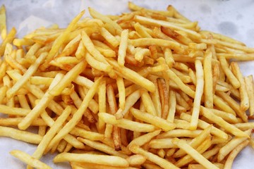 French fries is delicious at street food
