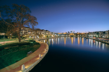 Obraz premium East Perth nightview