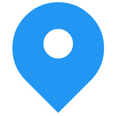 Location Icon - Abstract icon on internet button