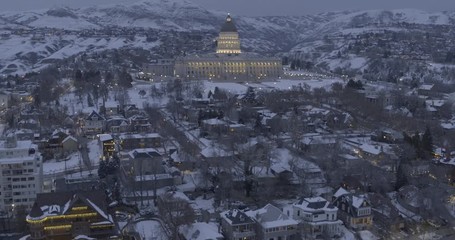 Capitol Building at Dusk