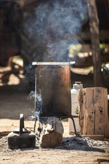 Old style boil water