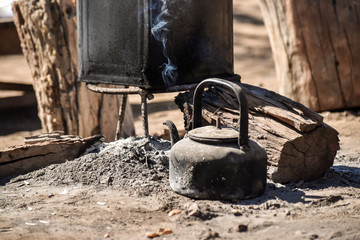 Old style boil water