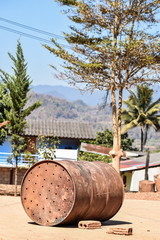 Old Water filter tank