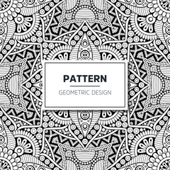 Seamless ethnic and tribal pattern