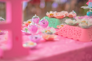 savory sweets children's parties children table colorful