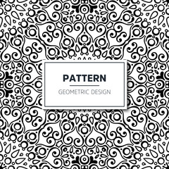 Seamless ethnic and tribal pattern