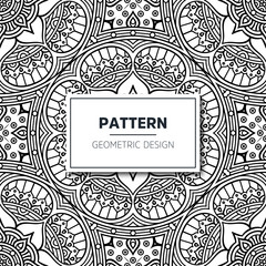 Seamless ethnic and tribal pattern