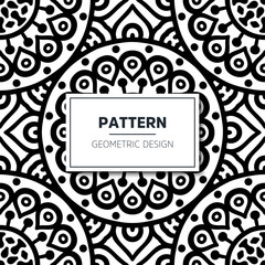 Seamless ethnic and tribal pattern
