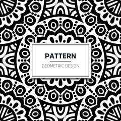 Seamless ethnic and tribal pattern