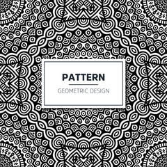 Seamless ethnic and tribal pattern