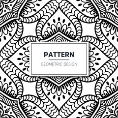 Seamless ethnic and tribal pattern
