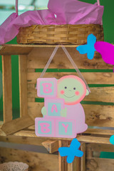 OBJECT BABY PLATE dictation decoration child call childish delicate pink pretty