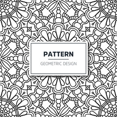 Seamless ethnic and tribal pattern