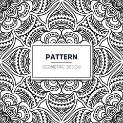 Obraz premium Seamless ethnic and tribal pattern