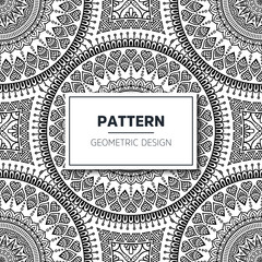 Seamless ethnic and tribal pattern