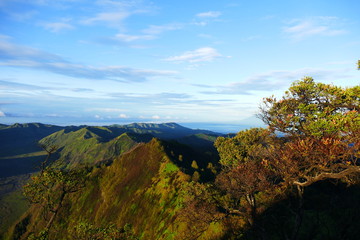 Photo picture a Beautiful natural delicious magnificent asian sunset sunrise.