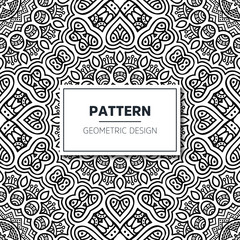 Seamless ethnic and tribal pattern