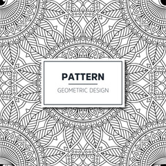 Seamless ethnic and tribal pattern