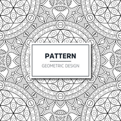 Seamless ethnic and tribal pattern