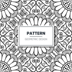 Seamless ethnic and tribal pattern