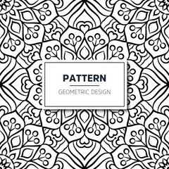 Seamless ethnic and tribal pattern