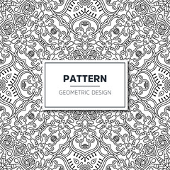 Seamless ethnic and tribal pattern