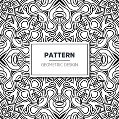 Seamless ethnic and tribal pattern